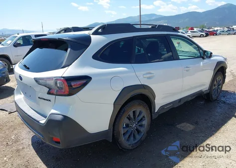 2025 Subaru Outback Onyx Edition z USA, uszkodzony, nr VIN 4S4BTALC8S3116510